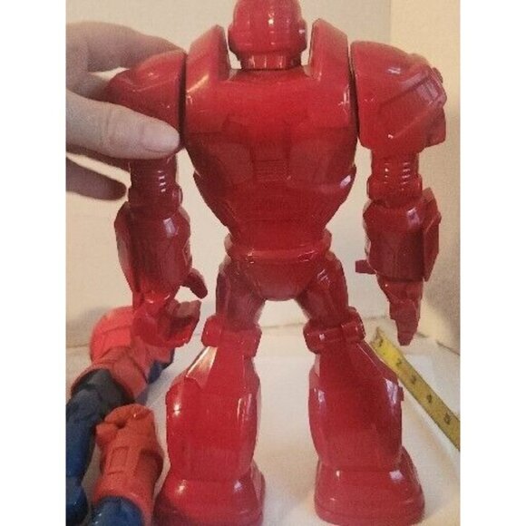 Lot of 4 Action Figures 12" Transformers Toy Robot figure transformer Captain - Picture 10 of 13